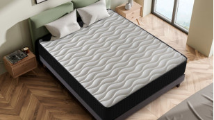 Colchón de Viscogelfresh César, 30 cm de Altura, Antiestrés y Anti Insomnio