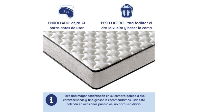 Colchón de Viscoelástico New York,...