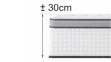 Colchón Hibrido Dubai con Muelles Ensacados 30 cm | Comodidad, Adaptabilidad y Descanso