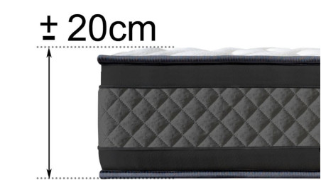 Pack Ahorro Colchón 20 cm ONYX Visco + Somier KIT | Alta Gama