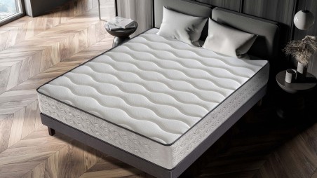 Colchón de Viscoelástico Firenza, 25 cm de Altura, Máximo Confort y Adaptabilidad